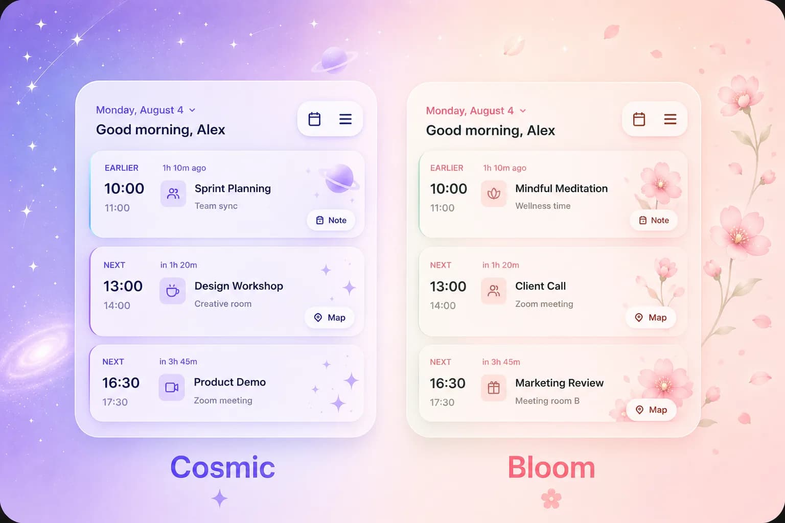 Two Beautiful New Themes